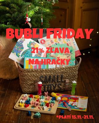 Teraz je ten najlepší čas nakúpiť vianočné darčeky ešte výhodnejšie! ⭐️21% ZĽAVA s kódom BUBLI FRIDAY⭐️ Jedinečná zľava na...
