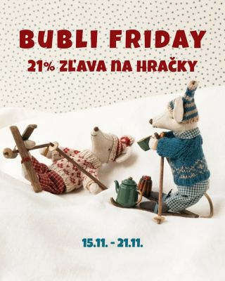 Teraz je ten najlepší čas nakúpiť vianočné darčeky ešte výhodnejšie! ⭐️Až 21% ZĽAVA s kódom BUBLI FRIDAY⭐️ Jedinečná zľava...