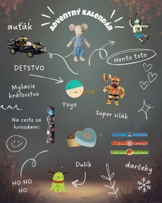 Neviete, čím naplniť adventné kalendáre alebo chcete prihodiť do mikulášskej nádielky aj nejakú milú drobnôsťičku okrem...